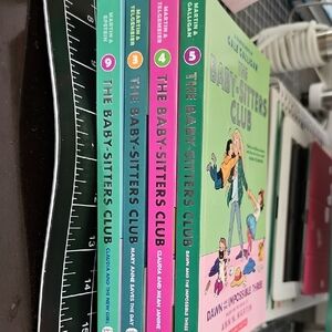 Scholastic The Baby-Sitters Club Book Set - Green, Blue, Pink